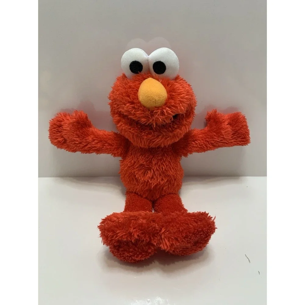 Sesame Street Best Friends Cookie Monster & Elmo Plush Stuffed Toys Hasbro 2013 - Picture 10 of 16